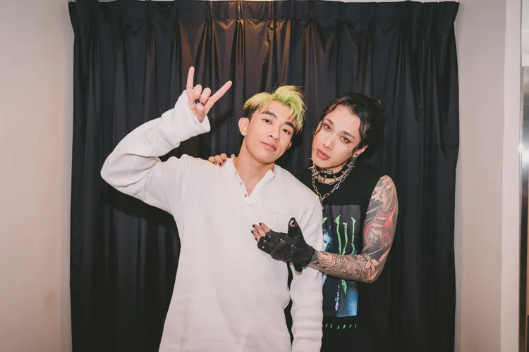 Marz23與Tyson Yoshi合體演出。華納音樂提供