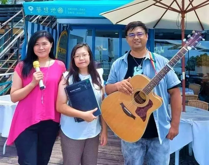 留戀二重唱。區公所提供