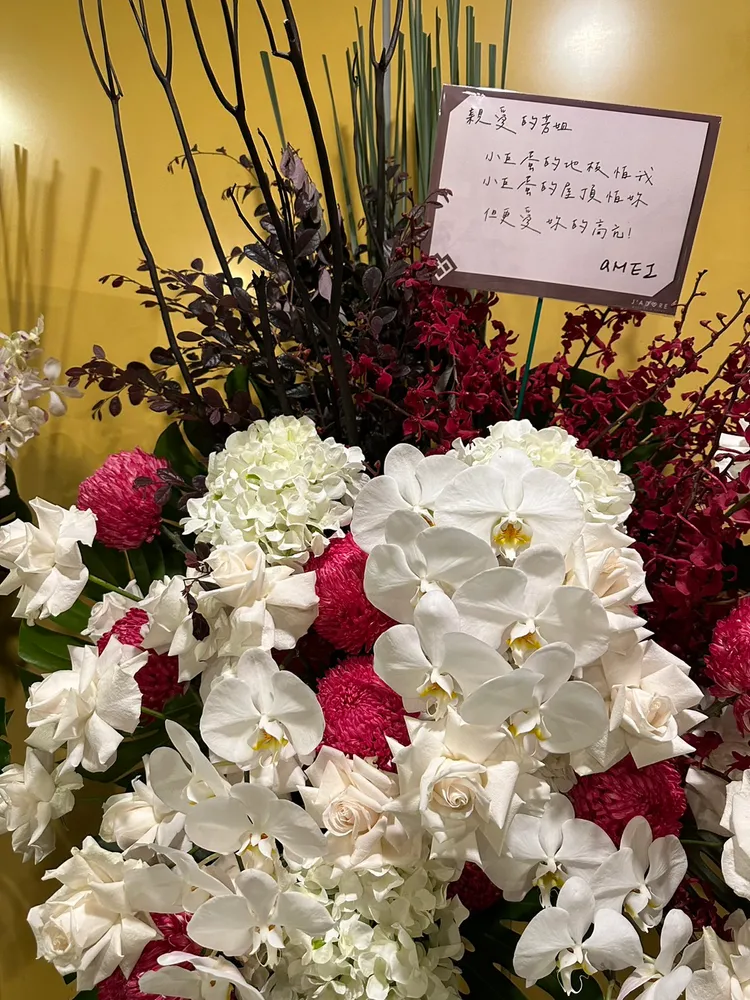 阿妹的花籃。林丞偉攝