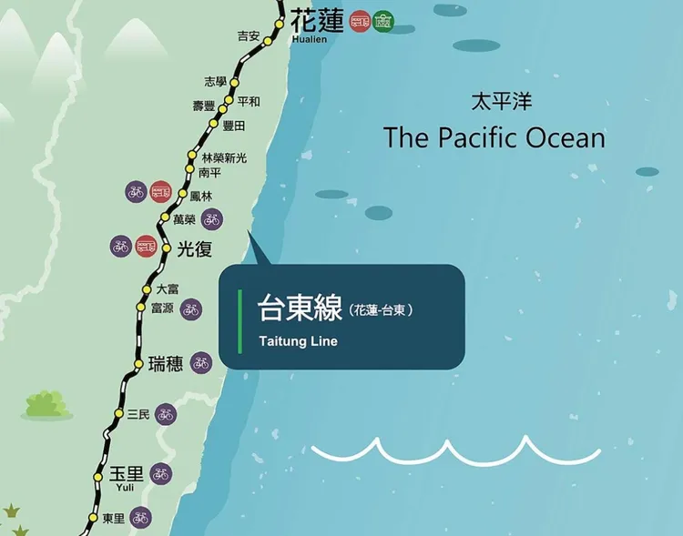 南平萬榮雙軌化工程完成履勘。翻攝台鐵