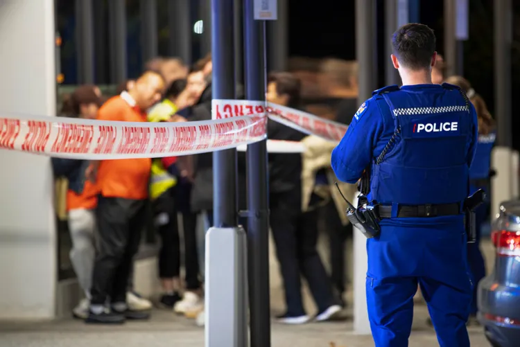 警方封鎖現場。美聯社