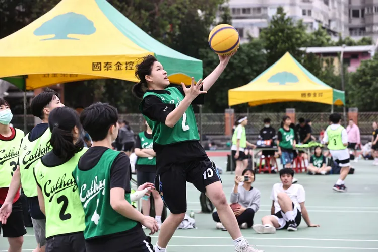 LET'S GO NOW! 國泰3x3賽事6月18日將舉辦總決賽決定最強戰隊。（圖/國泰金控提供）