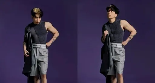 「行走的春藥」是他 一身結實肌肉女粉嗨到脫內衣直接丟上台