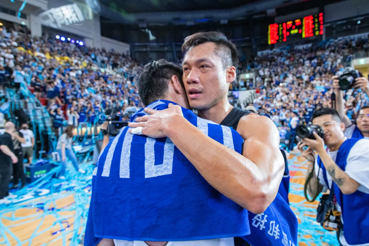 林志傑奪冠情緒激動。  PLG提供