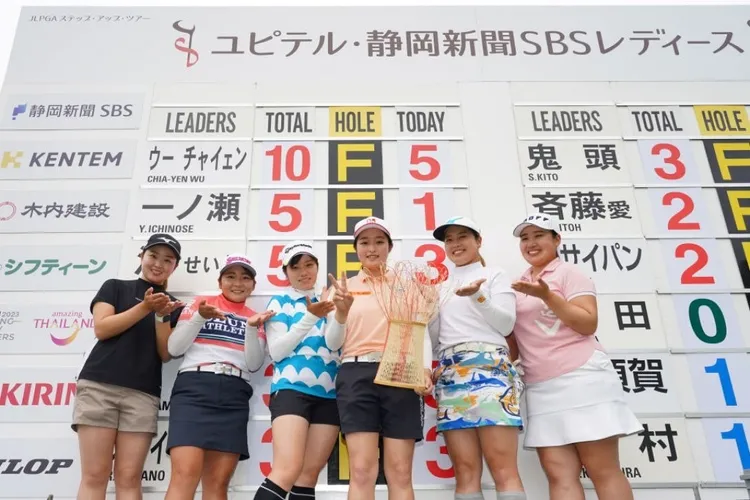 中國信託女將吳佳晏奪生涯第9冠。   JLPGA官網提供