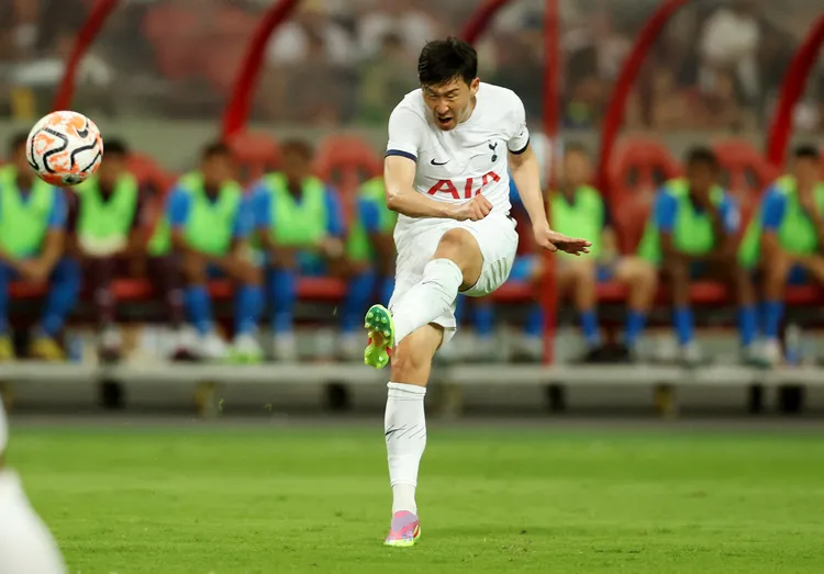 孫興慜。路透社