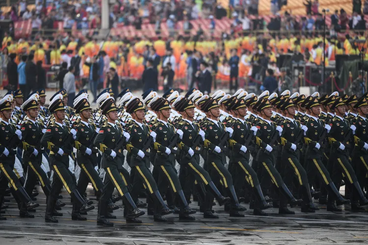 中共總書記習近平要求軍方備戰，以應對即將到來的驚濤駭浪。資料照片