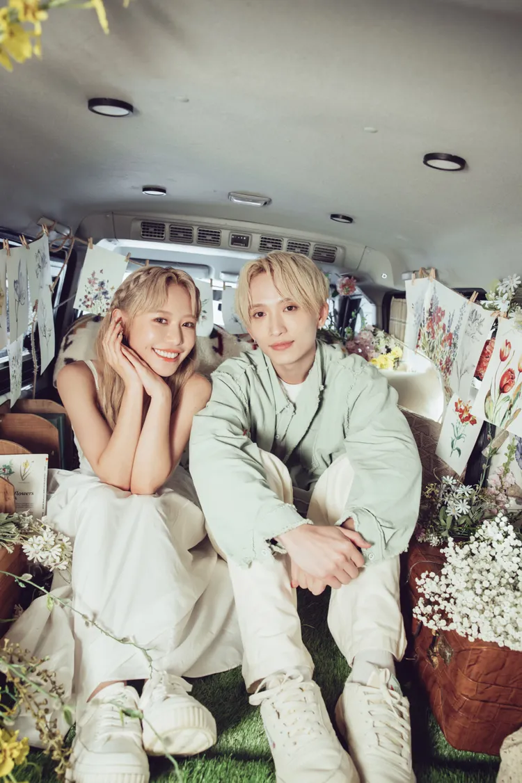 邱鋒澤與紀卜心合體相當登對。原音兄弟提供