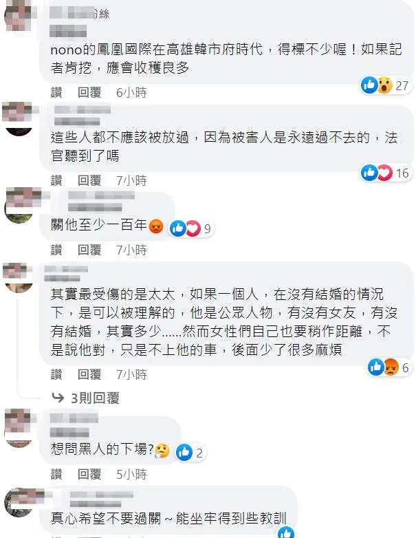 網友熱議NONO下場。翻攝自林智群臉書