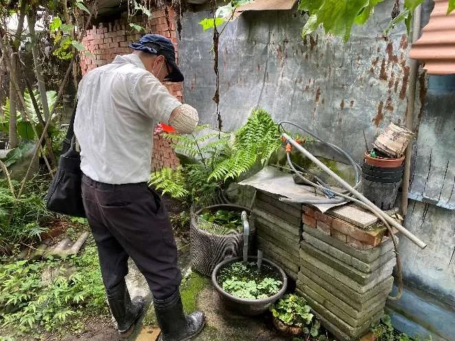 雲林縣府呼籲民眾加強病媒蚊防治。縣府提供