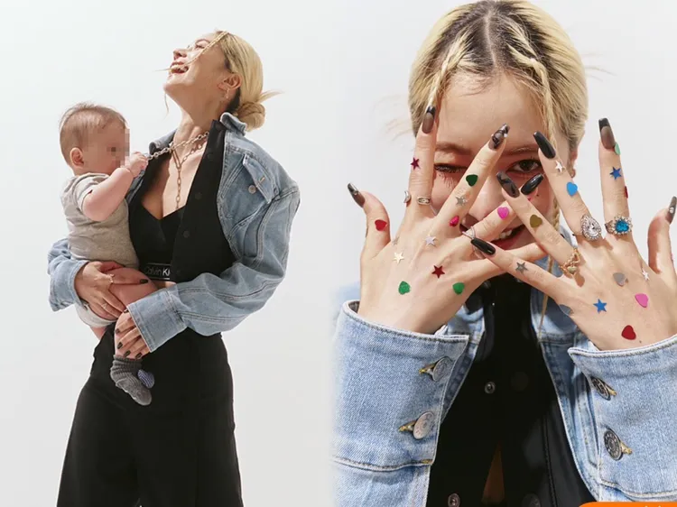 林珈安擔任親子雜誌7月號封面人物。《媽媽寶寶》提供