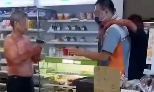 男持榔頭殺妻再衝超商打兒　17歲兒血淋淋哭喊救命！店員英勇護他