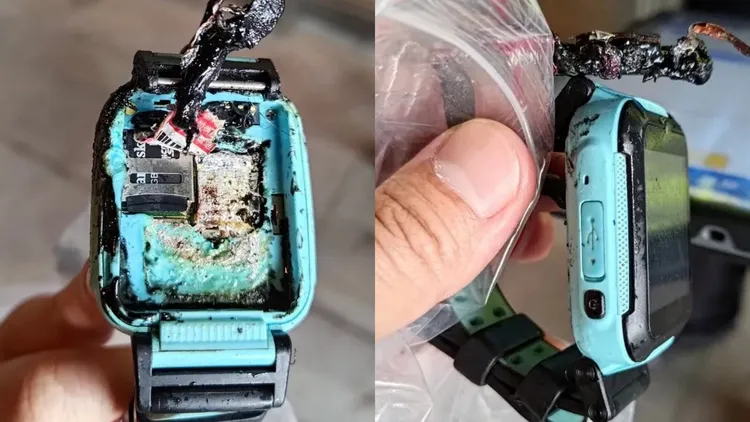 消防大隊研判最有可能是電池過熱引發爆炸的意外。消防隊提供
