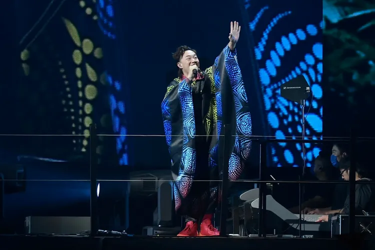 陳奕迅台北演場會昨晚順利落幕。林林攝