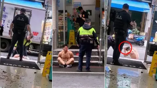 超商浩克承认「有心魔」！向2警道歉　接下来打算这么做