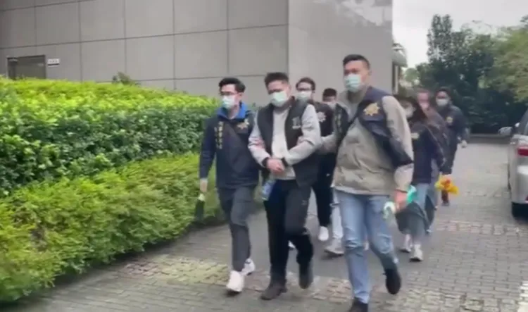 游男遭移送法辦。翻攝畫面