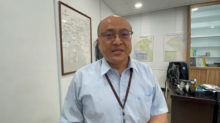 環保局長陳世偉。張沛森攝