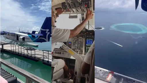 長髮正妹爽上天　赤腳男人帶她飛