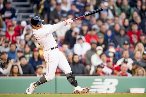 張育成棒打日籍強投千賀滉大！二壘安打掃回2分打點