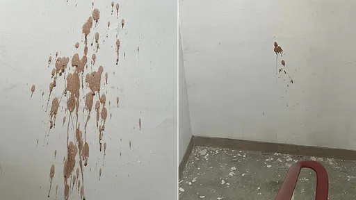 不爽送上樓？客控外送員「沿梯間狂噴檳榔汁」　兩派網友吵翻了