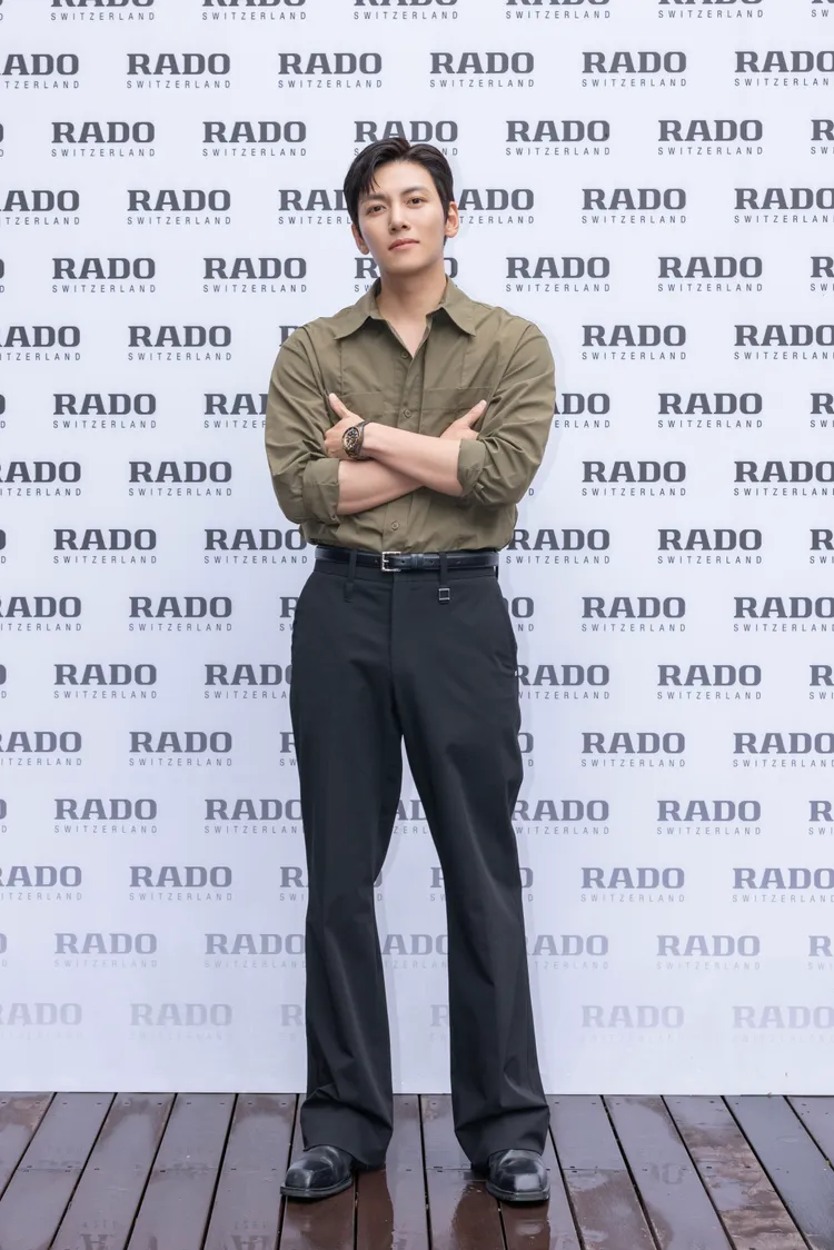 池昌旭今年正式接下RADO形象大使的身分。品牌提供