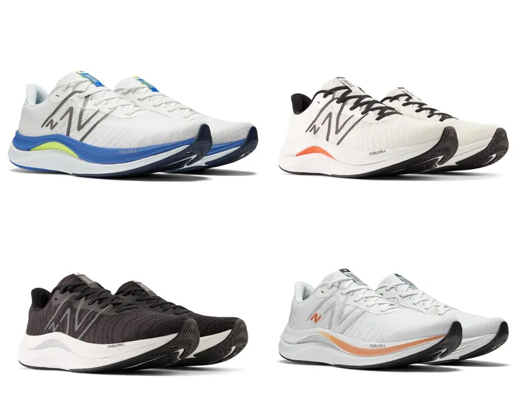 FuelCell Propel v4跑鞋，各3800元。品牌提供