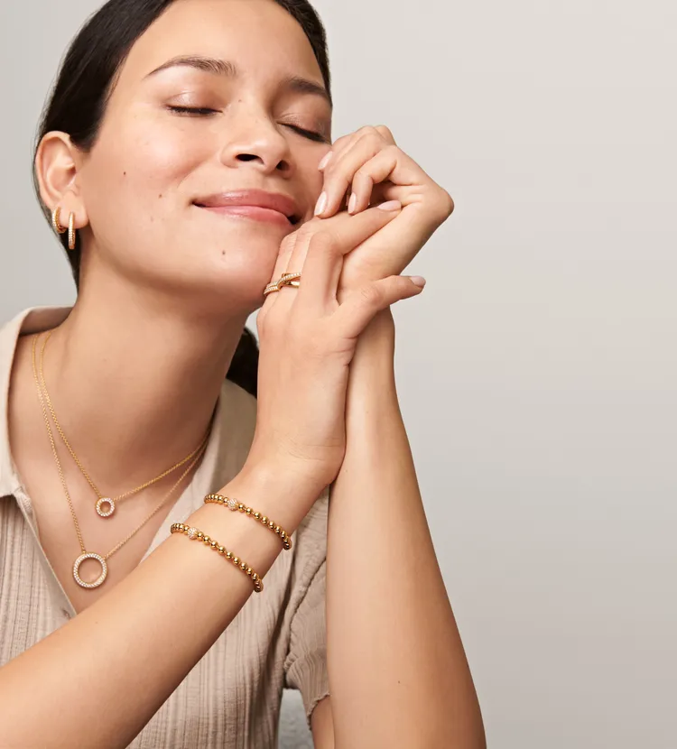 PANDORA本季也有鍍14K金的3款新作。品牌提供