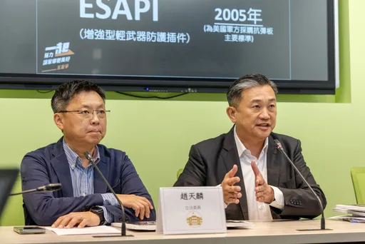 國軍抗彈板「問題出在規格本身」! 綠委提2點建議籲國防部「立即檢討」