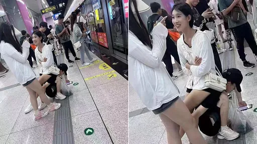 他月台示範「用背肌摸女生蜜臀」　奴隸獸！網譏：男人之恥