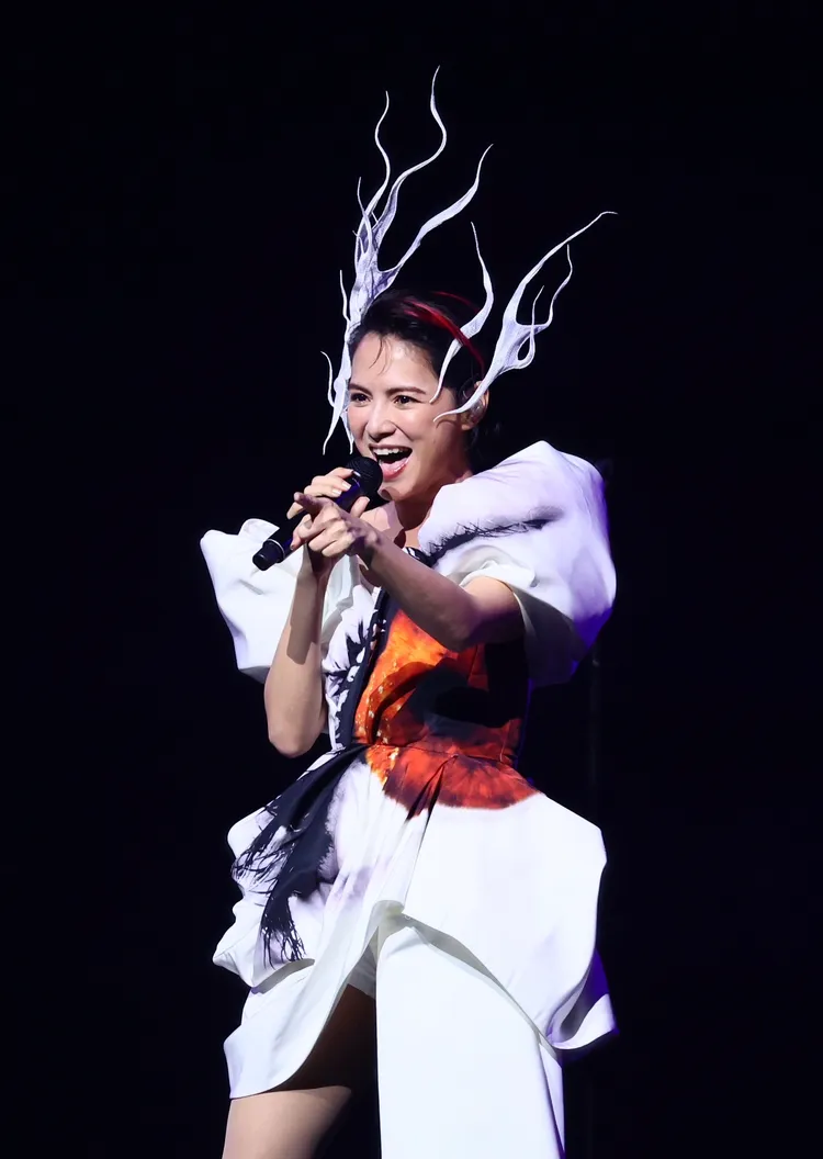 李心潔首登北流開唱。彭欣偉攝