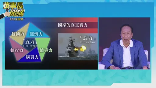 郭台銘暢談「五力」護台海和平 痛批台獨!喊話一中各表與中國謀求雙贏