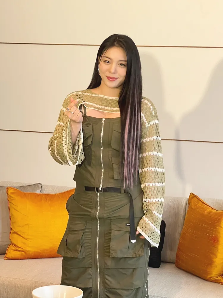 Ailee笑說靠玩遊戲大叫開嗓。陳薇安攝