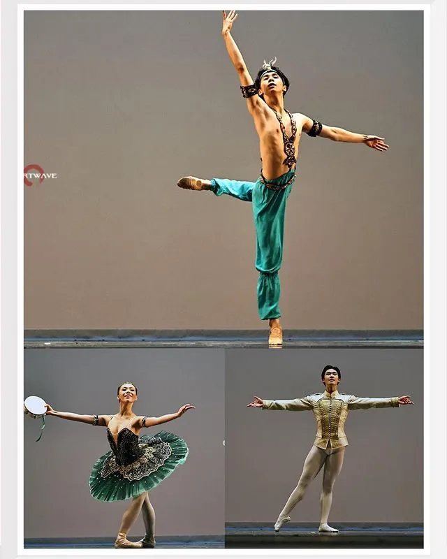 人在國外的她仍關注上周末舉辦的Art Wave國際芭蕾大賽。翻攝曾馨瑩IG