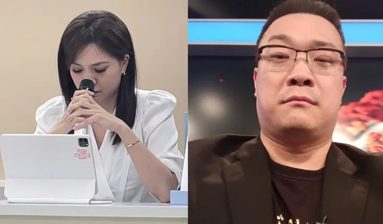 鍾沛君(左，資料照片)揭露去年曾遭朱學恒(右，翻攝朱學恒臉書)兩度強吻。