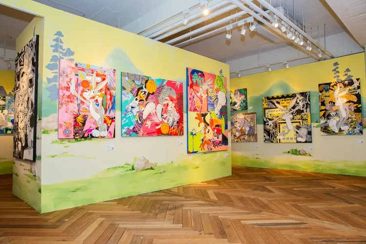 Daniel Wong「A WILD HARE！狂野兔兔」藝術展。品牌提供 