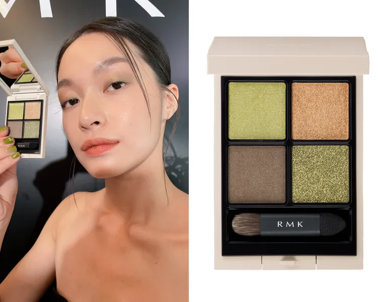 Model示範#EX02。左圖張家玲攝、右圖品牌提供