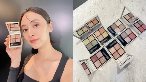 煙燻眼妝也可以很透明~ RMK秋妝「精算」眼影盤超氣質