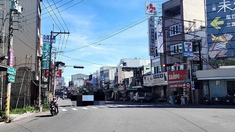 中埔鄉中山路五段與中華路路口發生死亡車禍。讀者提供