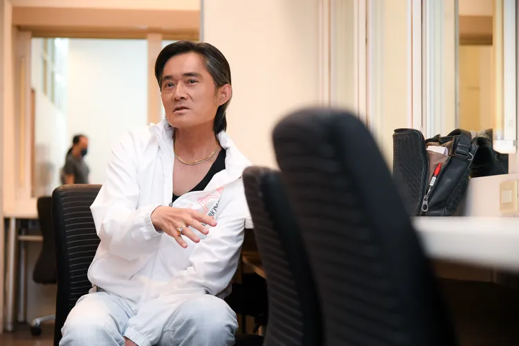 江國賓談起女兒，父愛洋溢。三立提供