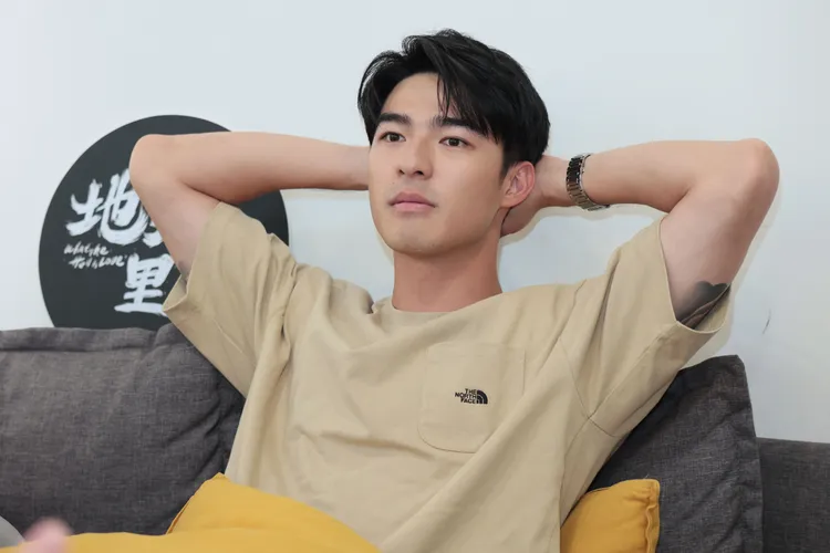 陳昊森第一次演人夫。彭欣偉攝