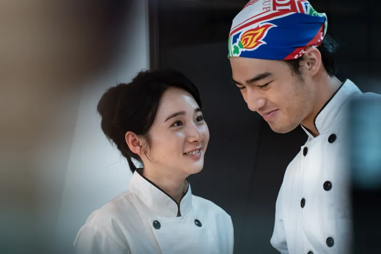 李沐（左）和陳昊森在《地獄里長》命運坎坷。風起娛樂提供