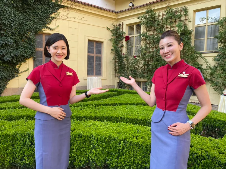 華航7/18起直飛布拉格。陳怡文攝