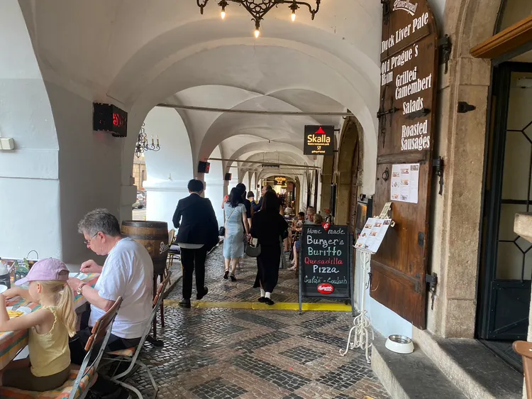 布拉格街頭。陳怡文攝