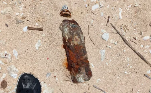 一口氣發現580枚未爆彈!日本自衛隊到沖繩無人島回收