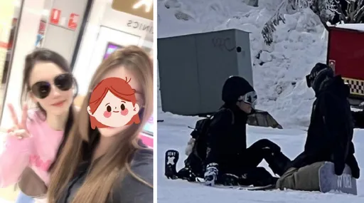 張柏芝澳洲被捕獲與謝霆鋒隨時世紀同框？！他教兒滑雪技術被網友公審