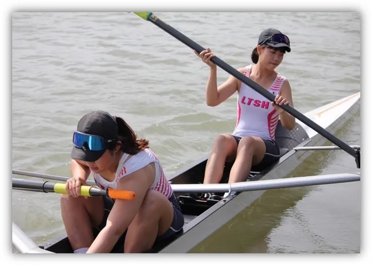 賴宜君入選2022年亞洲青年划船錦標賽國家代表隊選手。翻攝畫面