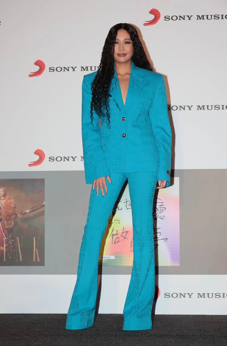 A-Lin被問老公這樣說。彭欣偉攝