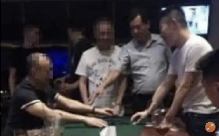 不少高階警官到88行館賭博。翻攝畫面