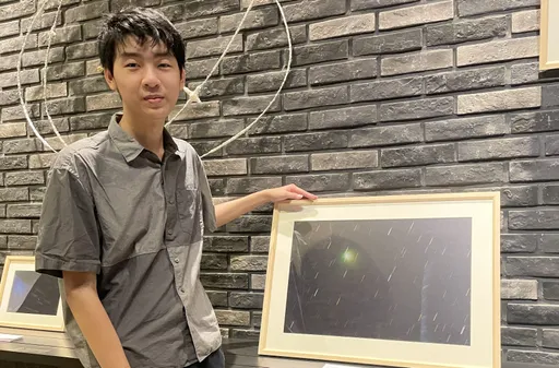 曝天象!高中生天文攝影揭宇宙天文奧秘 捕捉彗星稍縱即逝身影