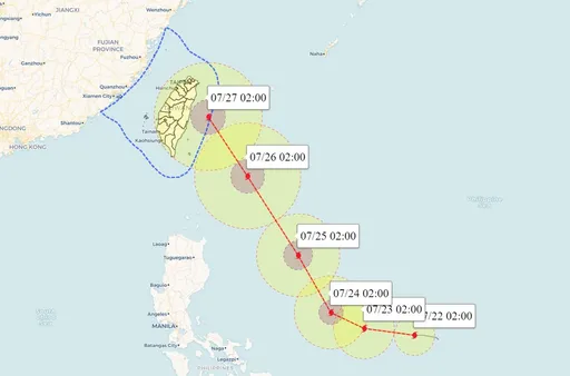 颱風假機會來了?杜蘇芮颱風恐撲台 彭啟明預估這一天發海陸警